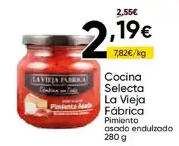 FROIZ Cocina Selecta La Vieja Fábrica Pimiento asado endulzado oferta