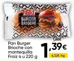 FROIZ Froiz burger brioche oferta