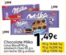 FROIZ Milka Chocolate Lotus Biscoff oferta