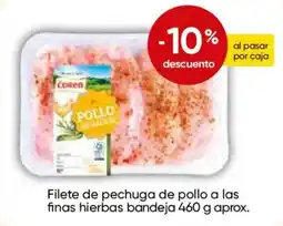 FROIZ Coren filete de pechuga de pollo a las finas hierbas oferta