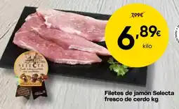 FROIZ Selecta filetes de jamón fresco de cerdo oferta