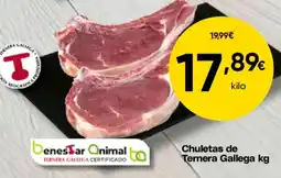 FROIZ Chuletas de Ternera Gallega oferta
