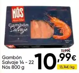 FROIZ Nós gambón salvaje oferta