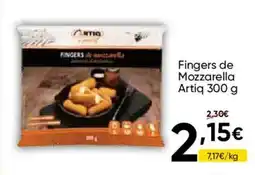 FROIZ Artiq fingers de mozzarella oferta