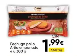 FROIZ Artiq empanada pechuga de pollo oferta