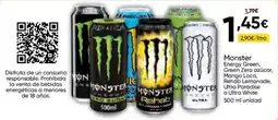 FROIZ Monster Energy Green, Green Zero azúcar, Mango Loco, Rehab Lemonade, Ultra Paradise o Ultra White oferta