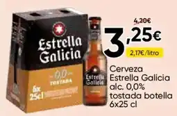 FROIZ Estrella Galicia cerveza tostada oferta