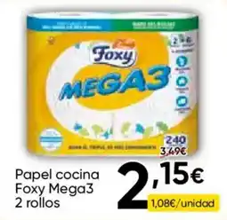 FROIZ Foxy papel cocina Mega3 oferta