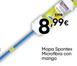 FROIZ Mopa Spontex Microfibra con mango oferta