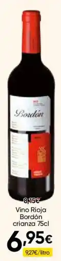 FROIZ Bordón Vino Rioja crianza oferta