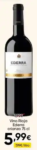 FROIZ Ederra vino rioja crianza oferta