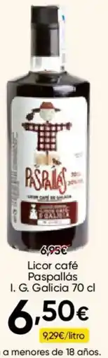 FROIZ Paspallás licor café oferta
