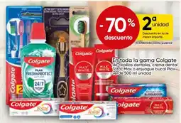 FROIZ Colgate de cepillos dentales, crema dental Total, Max o enjuague bucal Plax verde oferta