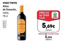 SPAR Gran Canaria Tamarón - vino tinto altos de , roble oferta