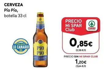 Spar - cerveza
