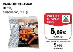SPAR Gran Canaria Delfín - rabas de calamar oferta