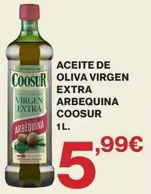 Coosur - aceite de oliva virgen extra arbequina