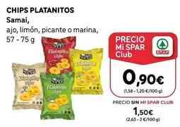 SPAR Gran Canaria Marina - chips platanitos oferta