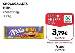SPAR Gran Canaria Milka - chocogalleta oferta