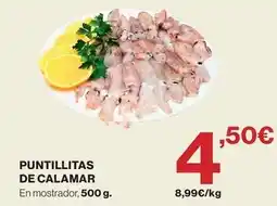 Supercor Puntillas de calamar oferta