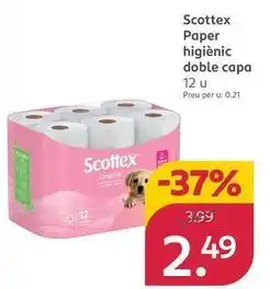 Rossmann Scottex - paper higienic doble capa oferta