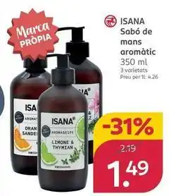 Rossmann Isana - sabó de mans aromatic oferta