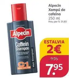Rossmann Alcepin - xampu de cafeina oferta
