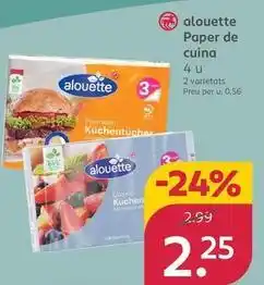 Rossmann Alouette - paper de cuina oferta