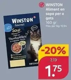 Rossmann Winston- aliment en sopa per a gats oferta