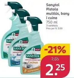 Rossmann Sanytol - pistola multius, bany i cuina oferta