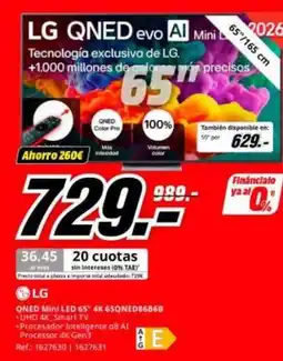 MediaMarkt Lg - qned ali mini oferta