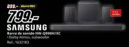 MediaMarkt Samsung - barra de sonido hw-q990h/xc oferta