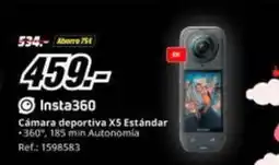 MediaMarkt Insta360 - camara deportiva x5 estandar oferta