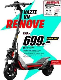 MediaMarkt Segway - patinete elettrico oferta