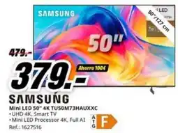 MediaMarkt Samsung - mini led 50 4k tu50m73hauxxc oferta