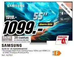 MediaMarkt Samsung - oled 55 4k t055590haexxc oferta