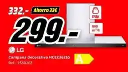 MediaMarkt Lg - campana decorativa oferta