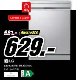 MediaMarkt Lg - lavavajillas df375hvs oferta
