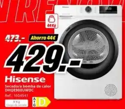MediaMarkt Hisense - secadora bomba de calor oferta