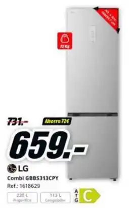 MediaMarkt Lg - combi gbb5313cpy oferta