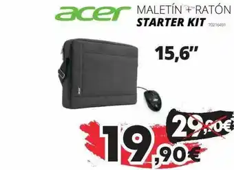 Ecomputer Acer Maletín + Ratón Starter Kit oferta