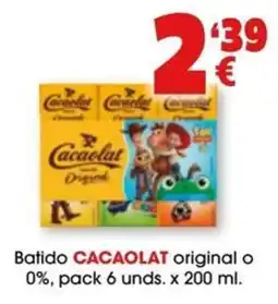 TOP Cash & Carry Cacaolat batido original o 0% oferta