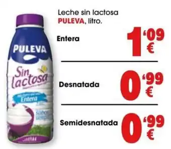 Puleva leche sin lactosa