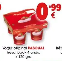 TOP Cash & Carry Pascual yogur original fresa oferta