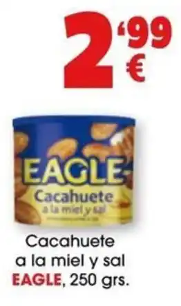 Eagle cacahuete a la miel y sal