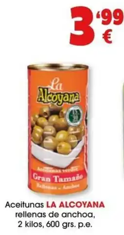 TOP Cash & Carry La Alcoyana aceitunas rellenas de anchoa oferta