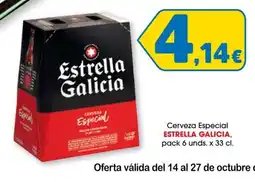 TOP Cash & Carry Estrella Galicia Cerveza Especial oferta