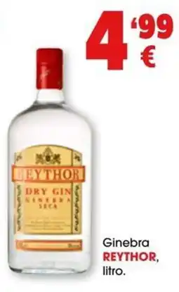 TOP Cash & Carry Reythor dry gin oferta