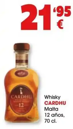 TOP Cash & Carry Cardhu whisky oferta