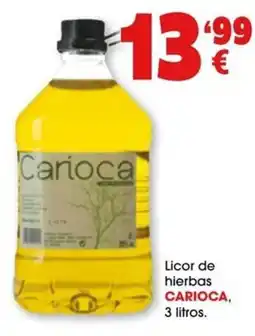 TOP Cash & Carry Licor de hierbas Carioca oferta